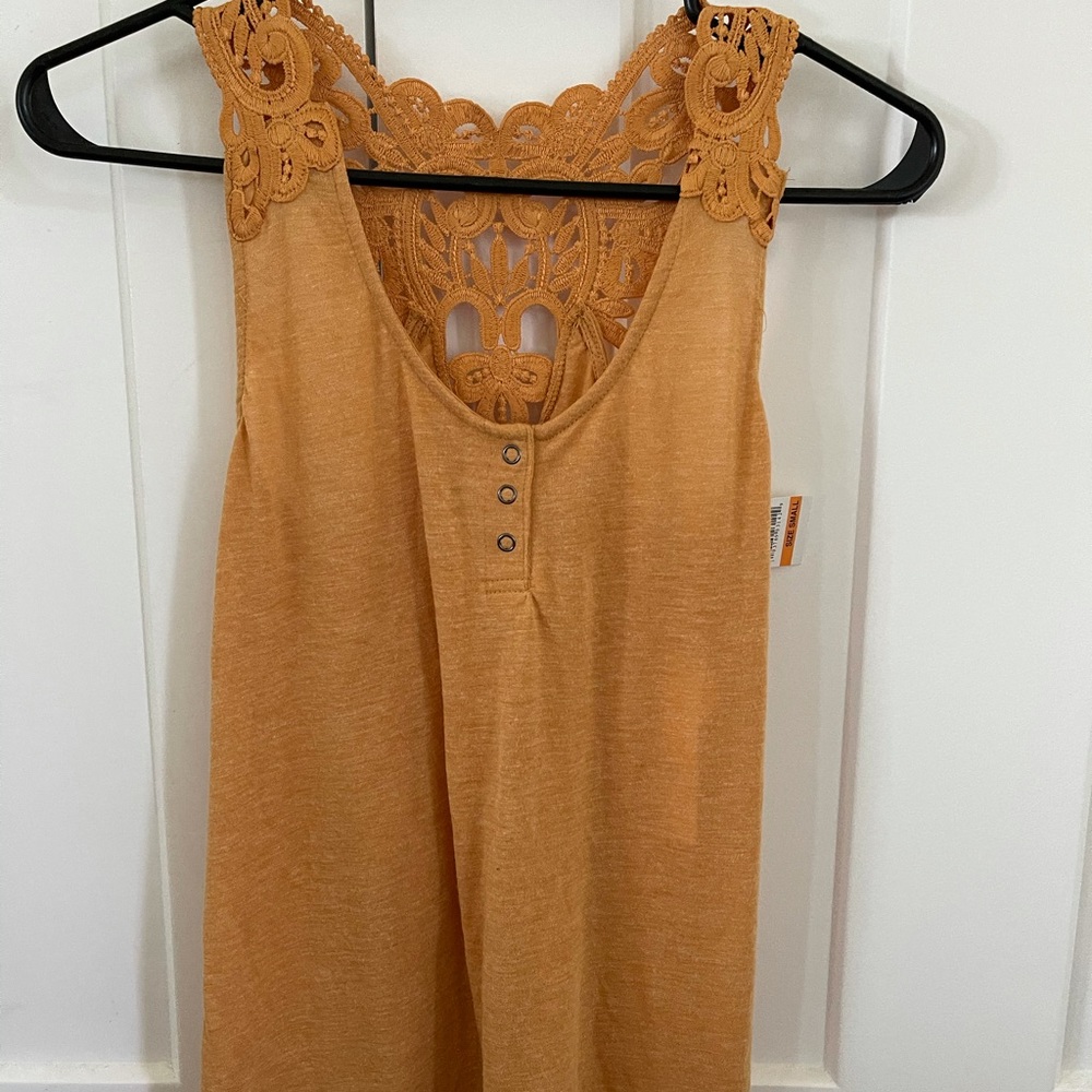 Honey Yellow Tank Top